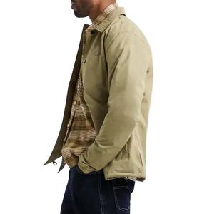 Nouvelle arrivée, fabricant personnalisé, vente chaude, logo personnalisé OEM, veste de travail en toile de coton sergé décontractée lavée - Product Image 4