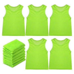 <b>Soccer</b> Pinnies Pennies Jersey Scrimmage Vest Breathable Mesh Sports Practice Jersey Training Bibs Youth Adult Kids Basketball - Product Image 1
