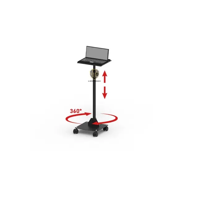 Mobile Height Adjustable Camera Holder Projector Ceiling Mount Bracket Computer Laptop Cart Floor Stand Projector