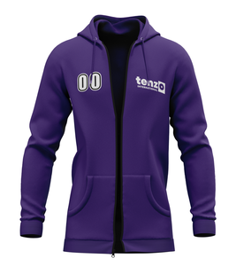 Sudadera con Capucha Personalizable para Hombre, de Felpa Suave de Poliéster/Algodón, con Cierre y Capucha con Cordón, Transpirable para la Temporada de Invierno - Product Image 6