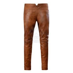 กางเกงหนังแท้ผู้ชายลดราคาสุดคุ้ม ดีไซน์คุณภาพเยี่ยม ราคาสมเหตุสมผล - Product Image 4