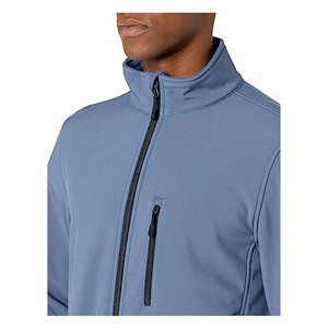 Veste Softshell imperméable et coupe-vent pour homme, vêtement décontracté pour l'extérieur, vente en gros - Product Image 5