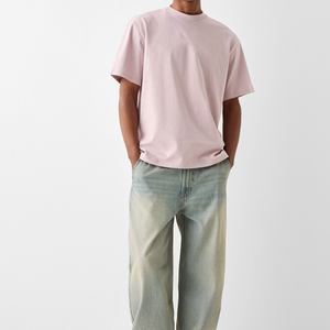T-shirt formel surdimensionné pour homme à motif léopard, séchage rapide, respirant, anti-plis et écologique - Product Image 2