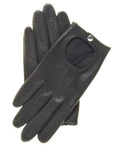 Guantes de Conducción Unisex de Cuero Genuino, Estilo Clásico, Transpirables, Correa de Muñeca Ajustable, Logotipo Personalizado, Alta Calidad, para Todas las Estaciones - Product Image 5