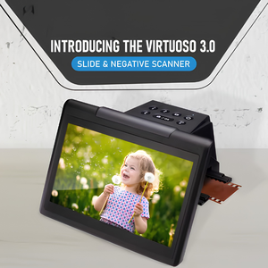 Film, Slide & Negative Scanner Converter with 7" Preview Screen, <b>HDMI</b> Output, USB Transfer, 22MP Digital Scanning - Product Image 3