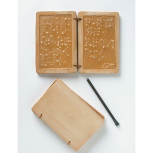 Tablettes d'écriture en cire antiques, reproduction historique, décoration, au meilleur prix de gros - Product Image 4