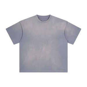 Fournisseur OEM de T-shirts délavés à l'acide en gros pour les marques de vêtements mondiales, commandes en gros avec logo personnalisé, fabrication sous contrat - Product Image 4