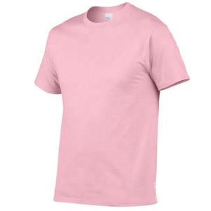 T-shirt à col rond de haute qualité pour hommes Jersey 100% coton avec Spandex doux respirant à séchage rapide Logo personnalisé Style décontracté Blanc - Product Image 4