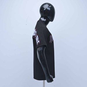 Custom Screen Printed Breathable <b>Men's</b> Casual Knitted Regular Fit Short Sleeve <b>Compression</b> O-Neck Eco-Friendly T-<b>Shirt</b> - Product Image 4