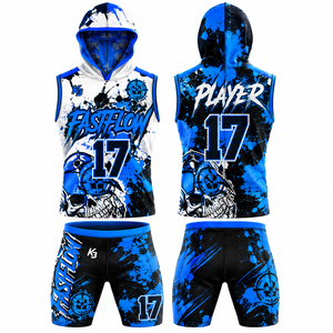 Conjuntos de Uniformes de Fútbol Americano 7v7 con Capucha, Sublimados, Elásticos en 4 Direcciones, Diseño Personalizado, Uniformes de Fútbol Americano 7on7, Flag Football - Product Image 5