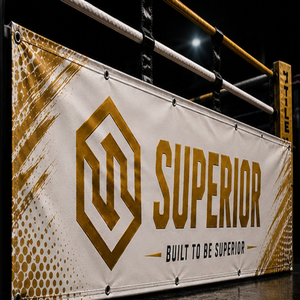 Heavy Duty Boxing Ring Wrap <b>Banner</b> with Premium Quality Printing Fabric Boxing Ring <b>Banners</b> Side <b>Banners</b> with customized Logo - Product Image 1
