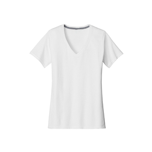 Premium Custom <b>Women's</b> <b>V</b> <b>Neck</b> <b>T</b> <b>Shirt</b> Soft Cotton Jersey Short Sleeve Casualwear Manufacturer Wholesale Factory Supplier - Product Image 1