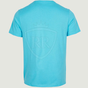 T-shirt décontracté pour homme, motif uni, 100% coton tricoté, coupe classique, respirant, élégant, pour un usage quotidien - Product Image 6