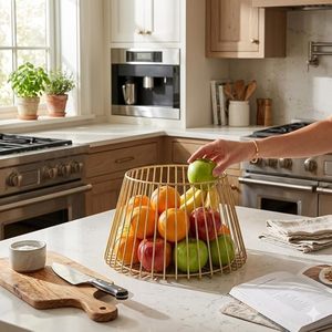 Cesta de hierro pintada, cesta de hierro pulida, cesta de hierro con acabado mate, cesta de hierro brillante, cesta de hierro texturizada, cesta de hierro sencilla - Product Image 3