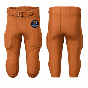 Regular Fit Plus Size American Football Pants <b>Pad</b> Protection Quick Dry Moisture-wicking Custom Team Uniform Option Packaging - Product Image 1