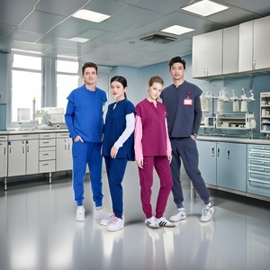 ชุดพยาบาลกันน้ำพิมพ์ลาย Fmf ชุดสครับทางการแพทย์มีแบรนด์สินค้าขายดี - Product Image 3