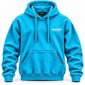 Custom Fleece Hoodie Wholesale Heavyweight Pullover Sweatshirt Custom Logo Hoodies ZIAKOT INDUSTRY Pakistan Manufacturer - Product Image 5