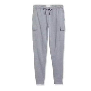 Pantalon de jogging OEM personnalisé pour homme, taille mi-haute, anti-plis, 100 % coton molletonné, design unique, pour le sport, le travail et les loisirs - Product Image 1