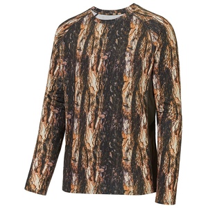 High Trending Best Selling Full Sleeve Multi <b>Camo</b> Hunting Shirt New Arrival Breathable Adult Clothing Drop Shoulder Summer Print - Product Image 2