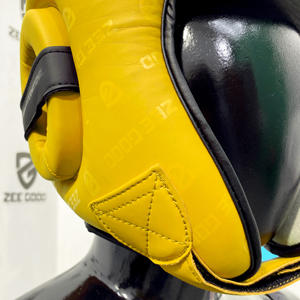 Protège-tête d'arts martiaux de qualité supérieure pour adultes, casque de boxe, protection faciale, protège-tête pour entraînement de combat - Product Image 6