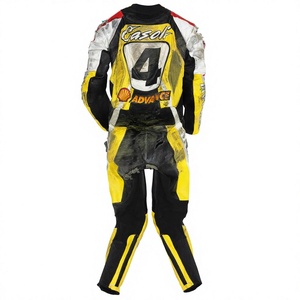 Traje de Motociclismo Paolo Casoli Rucati AMA Supersport de 1 Pieza, Cuero Vacuno/Canguro, para Pista/Conducción, Mono/Mono de Motociclismo para Motociclistas - Product Image 2