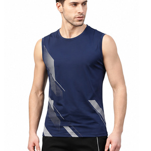 เสื้อกล้ามถักสำหรับผู้ชายไซส์ใหญ่ ระบายอากาศได้ดี แห้งเร็ว เป็นมิตรกับสิ่งแวดล้อม เหมาะสำหรับการออกกำลังกาย ฟิตเนส วิ่ง และเล่นกีฬา - Product Image 1