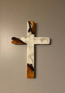 Top vente en bois et résine sainte croix luxe créatif bois sainte croix cadeau de mariage moderne ferme décor personnalisé cadeau de noël - Product Image 6