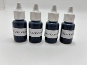 ขวดหมึกเฮนน่า 10 มล. สีดำและสีแดง สำหรับลายเฮนน่าชั่วคราว ศิลปะบนร่างกาย และการใช้งานระดับมืออาชีพ - Product Image 3