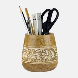 Eco Friendly Wooden <b>Pen</b> Stand Handmade Office Supplies Holder Desktop <b>Organizer</b> For Corporate Gifting Attractive - Product Image 4