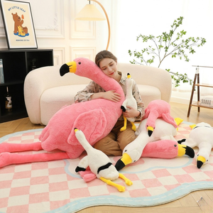 Aika - Peluche Gigante de Flamenco, Relleno de Algodón PP, Súper Suave, Venta al por Mayor - Product Image 2