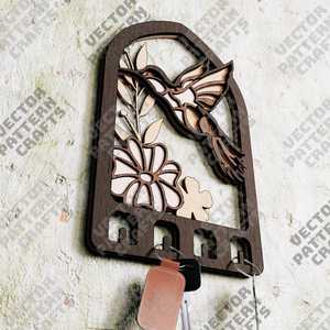 Home <b>Sweet</b> Home Laser Cut Wood Sign SVG EPS CDR DXF AI PDF Two Layer Craft Machine File - Product Image 3
