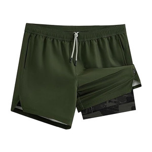 Pantalones Cortos Deportivos para Hombre de 5 Pulgadas, de Secado Rápido, 2 en 1, para Gimnasio y Running, de la Mejor Calidad y Tendencia - Product Image 2