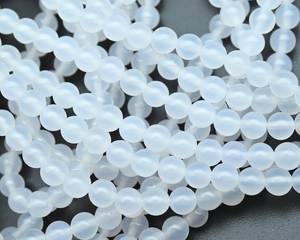 Ónix Blanco Natural, Corte Facetado Redondo, Calibrado, Piedra Preciosa Suelta Sin Tratar, Certificado, Lote al por Mayor de Cuentas para Joyería - Product Image 2