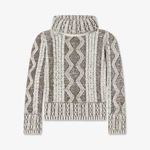 Pull en tricot pour femme - Pull ample et oversize pour l'hiver - Pull doux et chaud de couleur unie pour femme - Pull respirant et tendance - Product Image 1