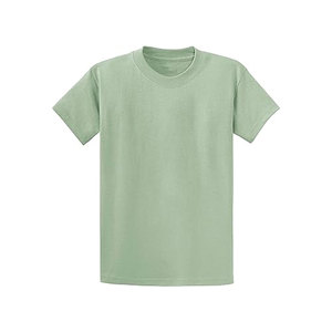 เสื้อยืดแฟชั่นผู้ชาย ไร้ป้าย น้ำหนักเบา ผ้าฝ้าย 100% คอกลม แขนสั้น ระบายอากาศ แห้งเร็ว ทรงปกติ สวมใส่สบาย - Product Image 1