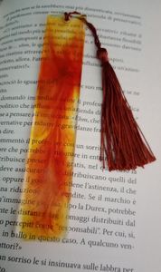 Handmade Resin Bookmark for Books, Unique Decorative Bookmark with Colorful Resin Design, Reusable <b>Reading</b> <b>Accessory</b> for Book - Product Image 3