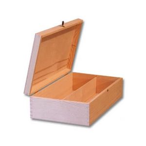 Boîte à vin en bois, emballage de luxe, étui fait main, conteneur de rangement pour cadeau, porte-bouteille personnalisé, présentation haut de gamme - Product Image 1
