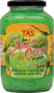 Nata de Coco la plus vendue dans le sirop de Pandan 720g – Gel de noix de coco de haute qualité pour garnitures de desserts et smoothies - Product Image 6