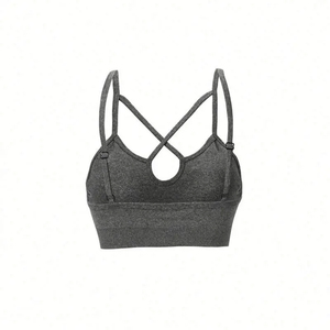 Conjunto de Yoga de Punto Elástico Personalizado, sin Costuras, con Diseño Jacquard, Ropa Deportiva y de Yoga, Sexy para Mujer - Product Image 4
