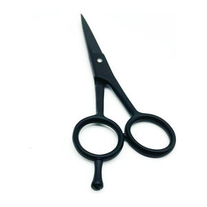 Ciseaux de barbier professionnels en acier inoxydable, fournis directement par l'usine, avec lame affûtée et manche en plastique pour la coupe de cheveux 2026 - Product Image 3