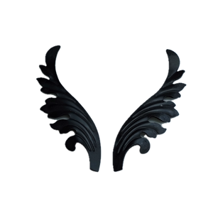 Customize Design <b>Gate</b> Trellis Fence <b>Stair</b> Accessories Hand Forged Symmetrical Powder Coating Component From Vietnam Manufacture - Product Image 3