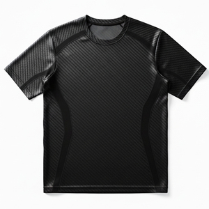 T-shirt de compression sublimé pour hommes, idéal pour la musculation et l'entraînement, impression numérique, manches longues, léger, vêtement de sport - Product Image 3