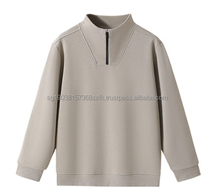 Sweat-shirt tendance à capuche et fermeture éclair, 100 % polyester, personnalisé, unisexe, coupe oversize, automne, anti-rétrécissement, respirant, écologique, 350g - Product Image 2