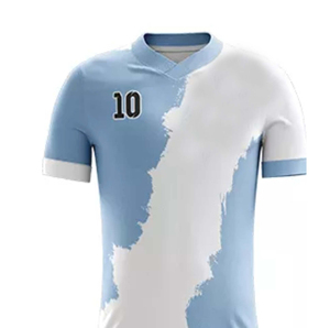 Custom Purple White <b>Heat</b>-Transfer Printed Soccer Uniform Jersey Wholesale Price Custom Logo Unisex Mesh Eco-Friendly 100% - Product Image 5