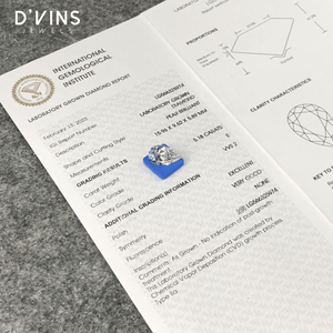Diamant cultivé en laboratoire D'vins Jewels, forme poire, blanc, CVD, E VVS2, 5,18 carats, pour la fabrication de bijoux - Product Image 4