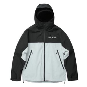 Veste coupe-vent imperméable à capuche NESTA SPORTS, couleur unie, unisexe, logo personnalisé, veste softshell pour la randonnée en plein air - Product Image 1
