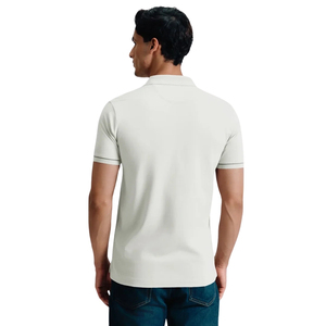 Polo pour homme personnalisé à manches courtes en coton piqué respirant pour le golf, le tennis, les vêtements de sport, uniforme décontracté, vente en gros - Product Image 2
