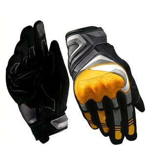 Gants de moto OEM pour course, compatibles écran tactile, à doigts entiers, avec protection des articulations - Product Image 1