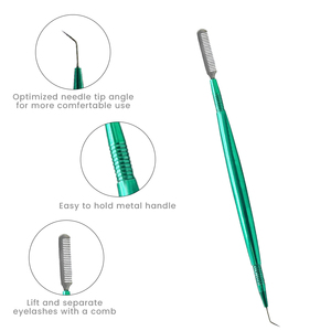Outils professionnels de rehaussement de cils en acier inoxydable, outil de lifting des sourcils vert, vente en gros, marque privée, outil de rehaussement de cils par Bahasa Pro - Product Image 5