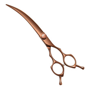 Tijeras Profesionales de Acero Inoxidable para Peluquería Canina, Curvas, de Alta Calidad, Duraderas y Ecológicas, Venta al Por Mayor - Product Image 1